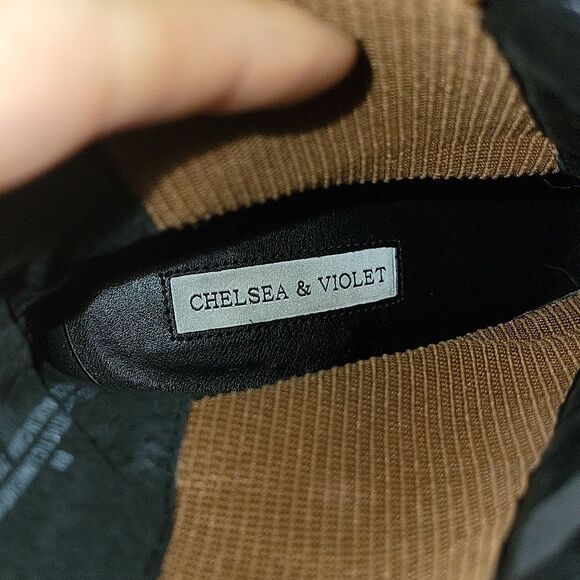 Chelsea & Violet Suede Leather Chunky Boots - Picture 8 of 12